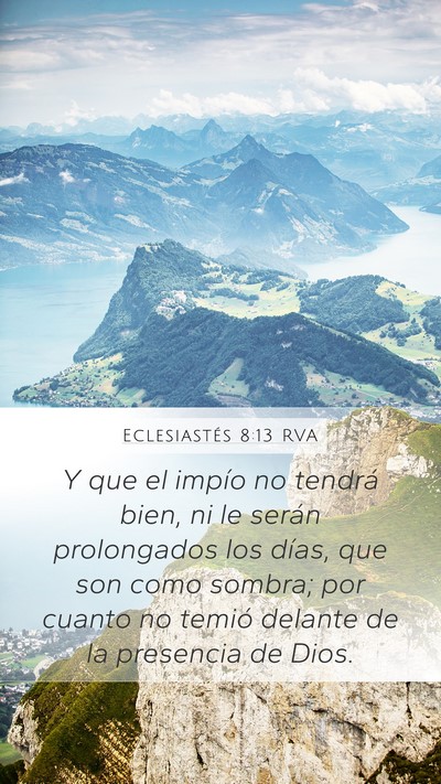 Eclesiastés 8:13 RVA Bible Verse Image