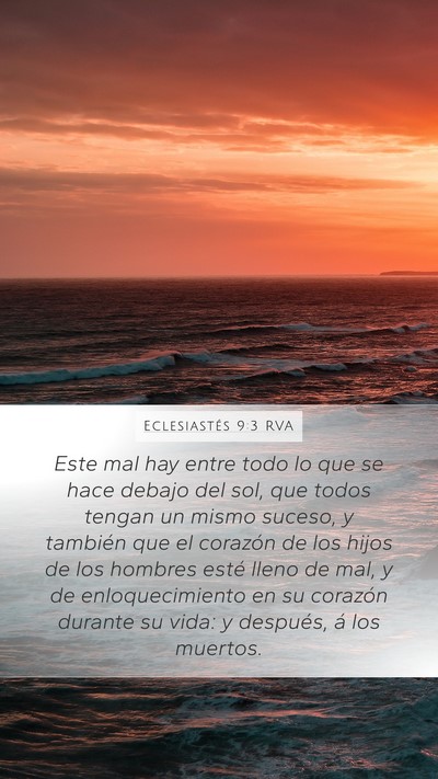Eclesiastés 9:3 RVA Bible Verse Image