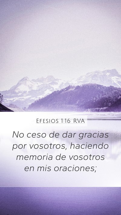 Efesios 1:16 RVA Bible Verse Image