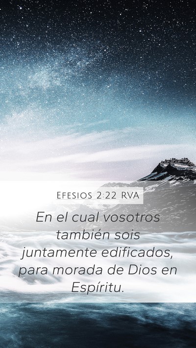 Efesios 2:22 RVA Bible Verse Image
