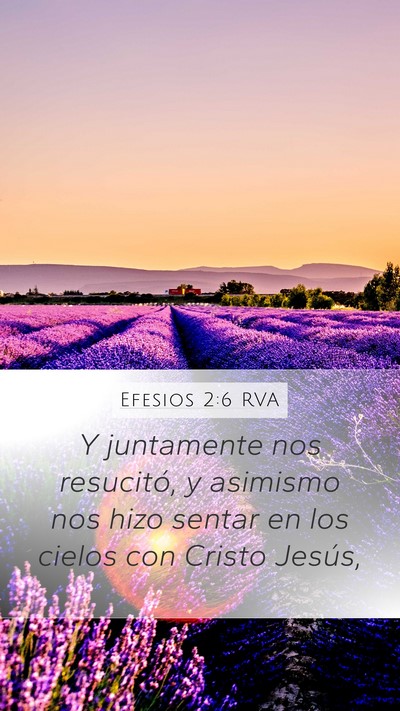 Efesios 2:6 RVA Bible Verse Image