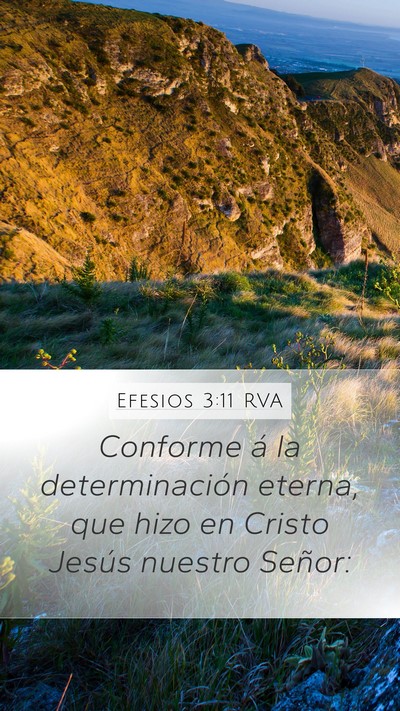 Efesios 3:11 RVA Bible Verse Image