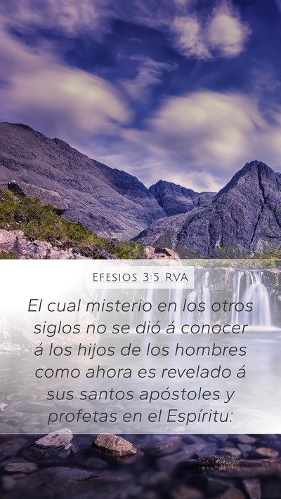 Efesios 3:5 RVA Bible Verse Image
