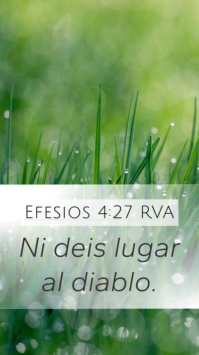 Efesios 4:27 RVA Bible Verse Image