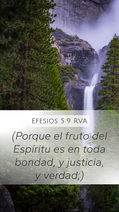 Efesios 5:9 RVA Bible Verse Image