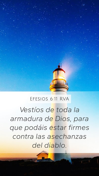 Efesios 6:11 RVA Bible Verse Image