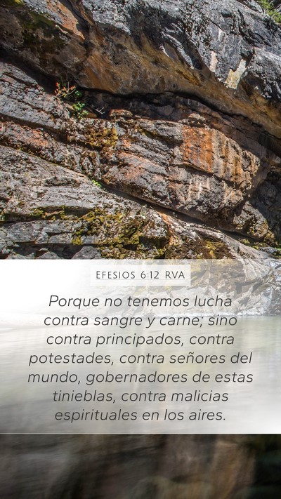 Efesios 6:12 RVA Bible Verse Image