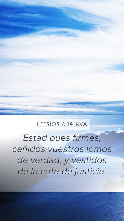 Efesios 6:14 RVA Bible Verse Image