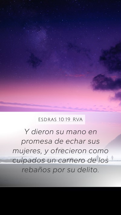 Esdras 10:19 RVA Bible Verse Image