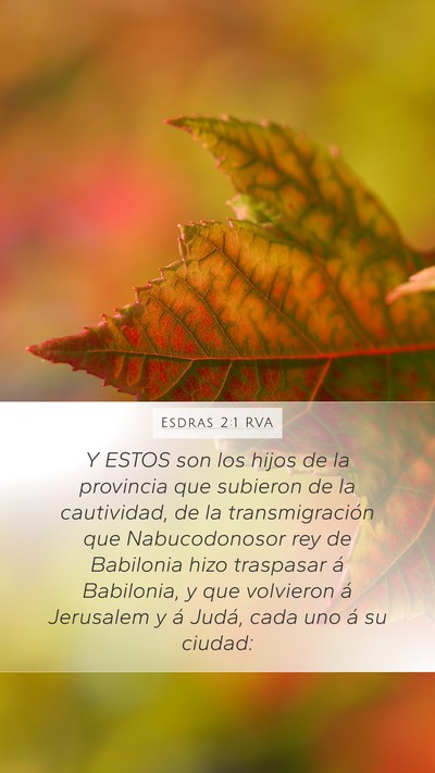 Esdras 2:1 RVA Bible Verse Image
