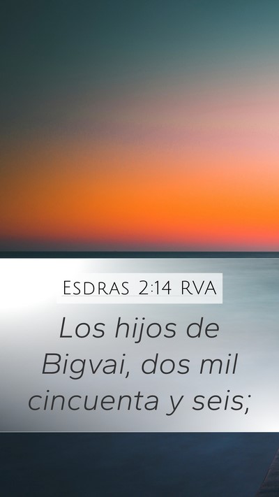 Esdras 2:14 RVA Bible Verse Image