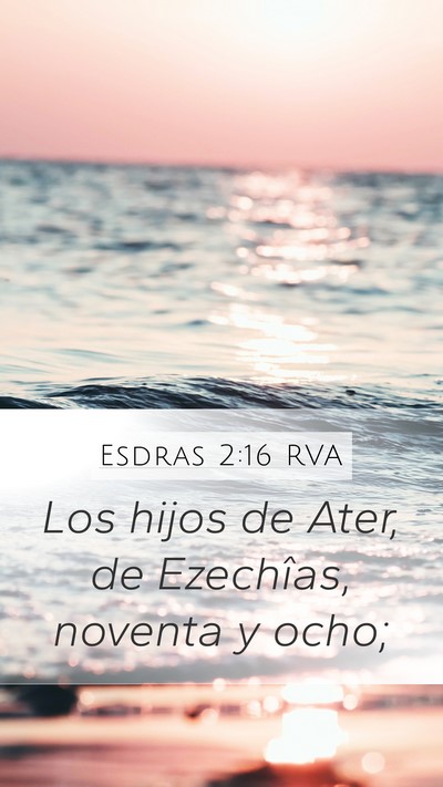 Esdras 2:16 RVA Bible Verse Image