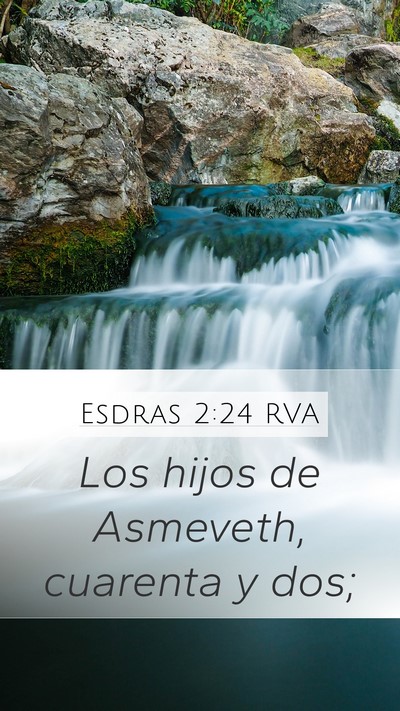 Esdras 2:24 RVA Bible Verse Image
