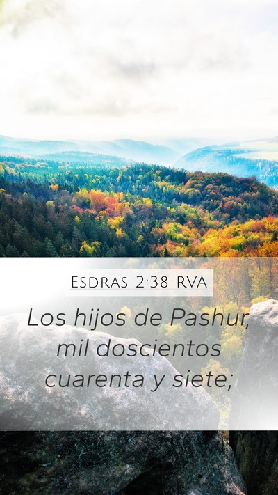 Esdras 2:38 RVA Bible Verse Image