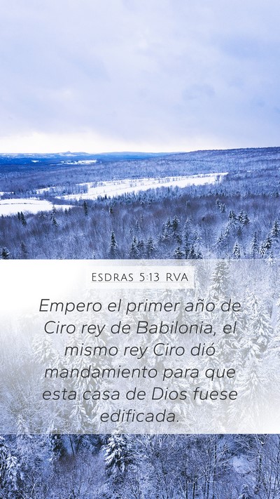 Esdras 5:13 RVA Bible Verse Image