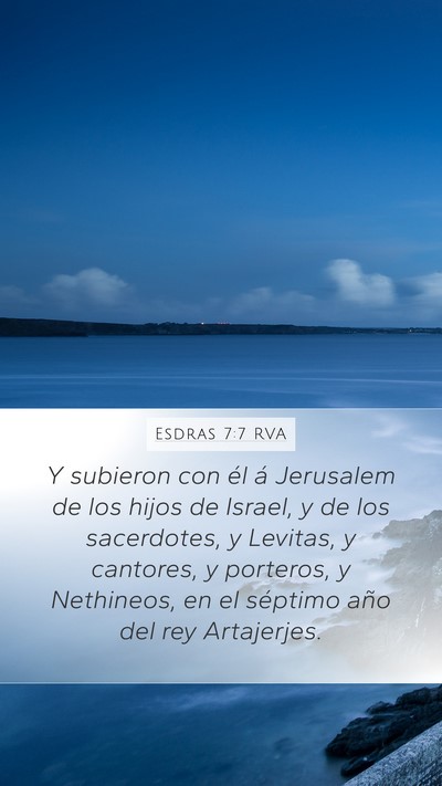 Esdras 7:7 RVA Bible Verse Image
