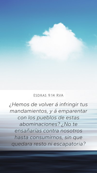 Esdras 9:14 RVA Bible Verse Image
