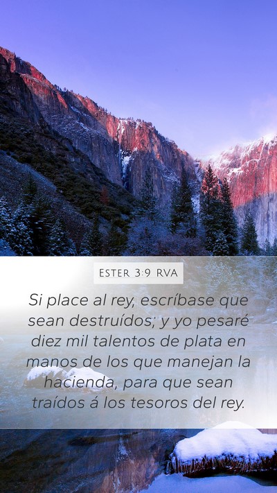 Ester 3:9 RVA Bible Verse Image