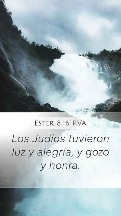 Ester 8:16 RVA Bible Verse Image