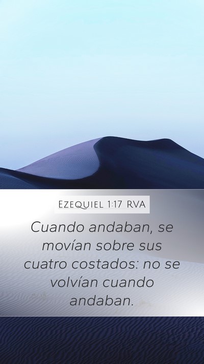 Ezequiel 1:17 RVA Bible Verse Image