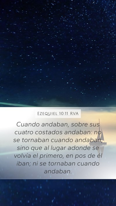 Ezequiel 10:11 RVA Bible Verse Image