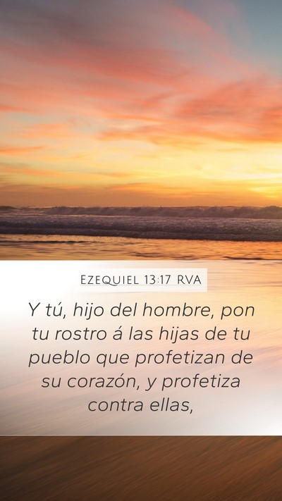 Ezequiel 13:17 RVA Bible Verse Image