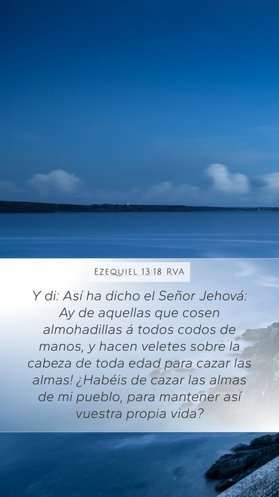Ezequiel 13:18 RVA Bible Verse Image