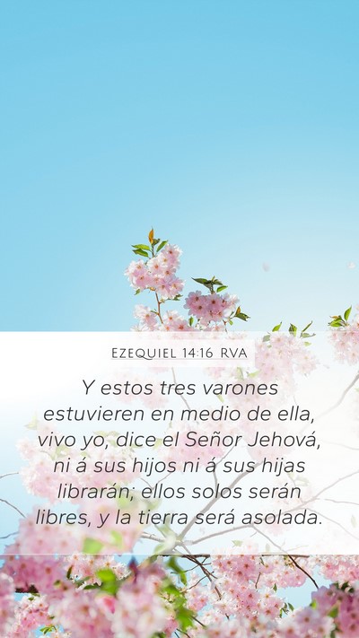 Ezequiel 14:16 RVA Bible Verse Image