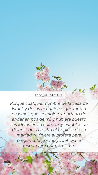 Ezequiel 14:7 RVA Bible Verse Image