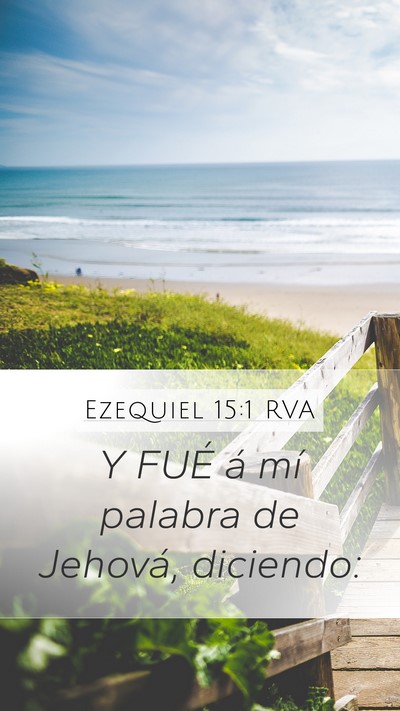 Ezequiel 15:1 RVA Bible Verse Image