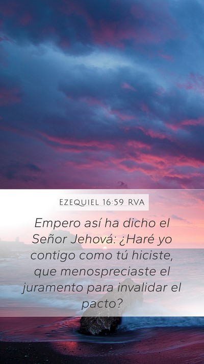 Ezequiel 16:59 RVA Bible Verse Image