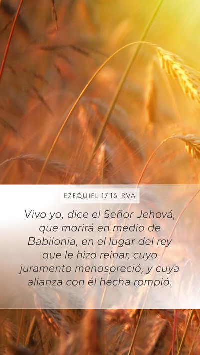Ezequiel 17:16 RVA Bible Verse Image