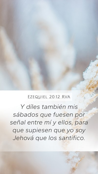 Ezequiel 20:12 RVA Bible Verse Image
