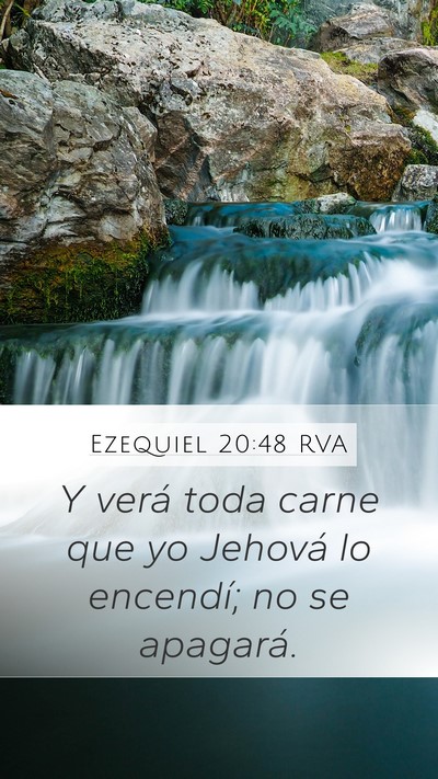 Ezequiel 20:48 RVA Bible Verse Image