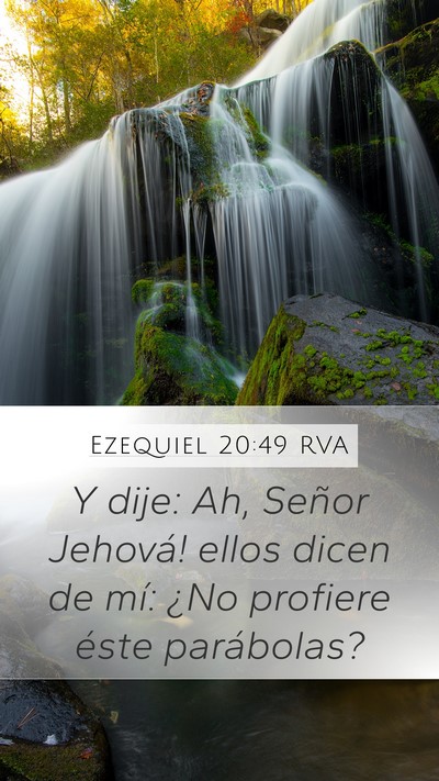 Ezequiel 20:49 RVA Bible Verse Image