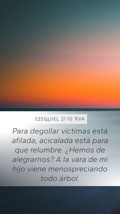 Ezequiel 21:10 RVA Bible Verse Image