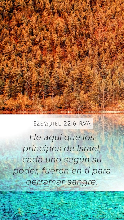 Ezequiel 22:6 RVA Bible Verse Image