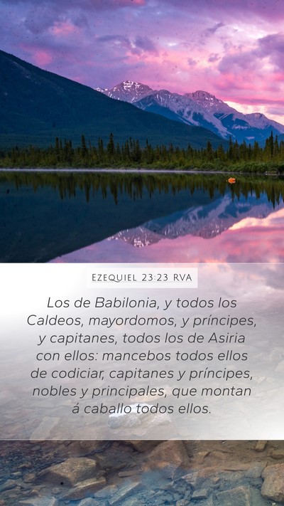 Ezequiel 23:23 RVA Bible Verse Image
