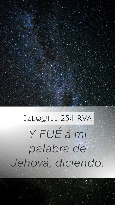 Ezequiel 25:1 RVA Bible Verse Image