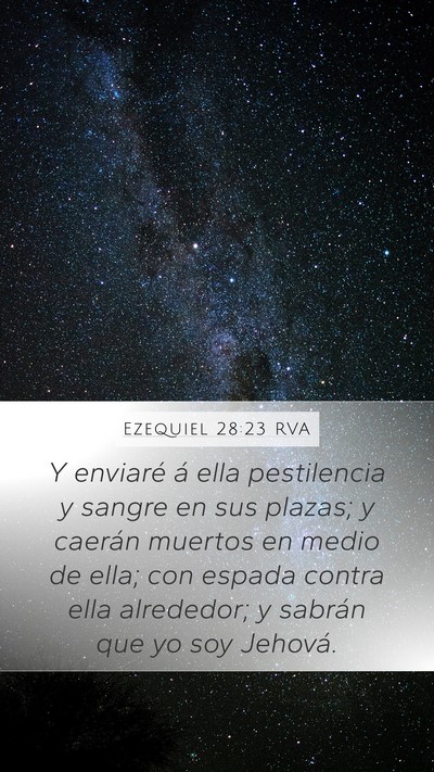 Ezequiel 28:23 RVA Bible Verse Image