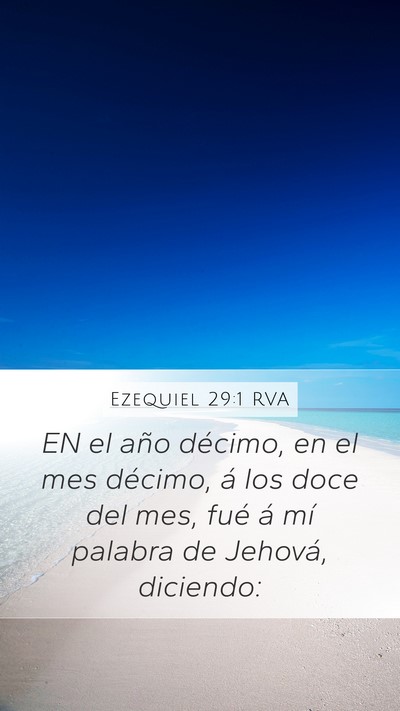 Ezequiel 29:1 RVA Bible Verse Image