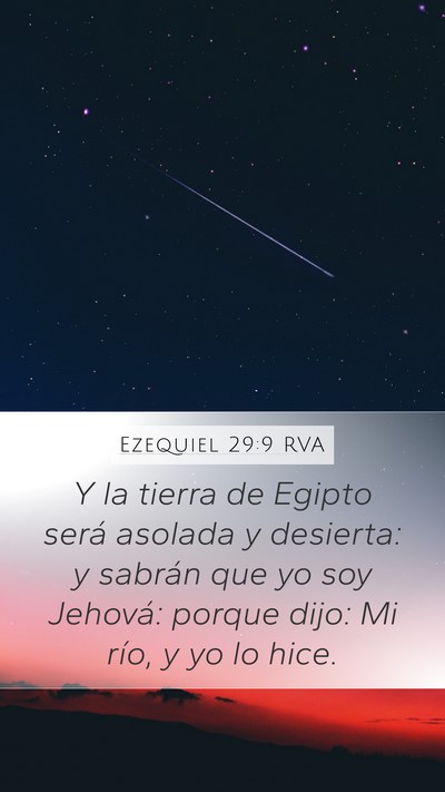 Ezequiel 29:9 RVA Bible Verse Image