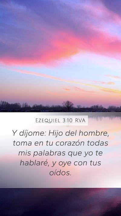 Ezequiel 3:10 RVA Bible Verse Image