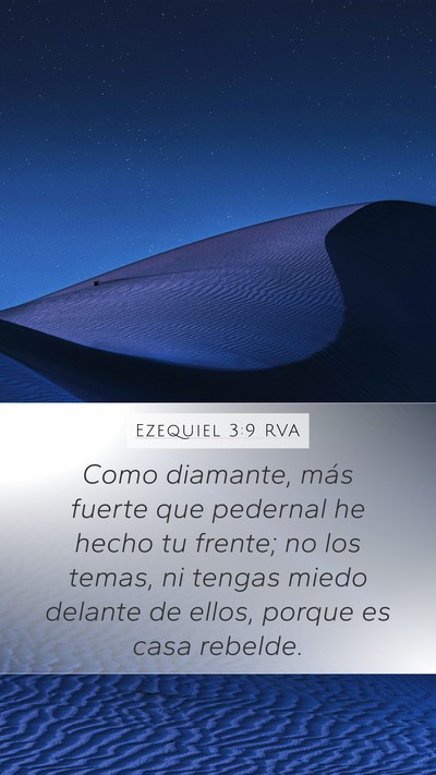 Ezequiel 3:9 RVA Bible Verse Image