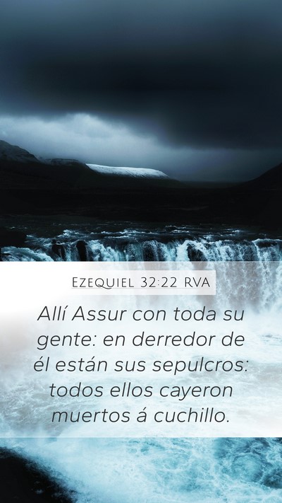 Ezequiel 32:22 RVA Bible Verse Image