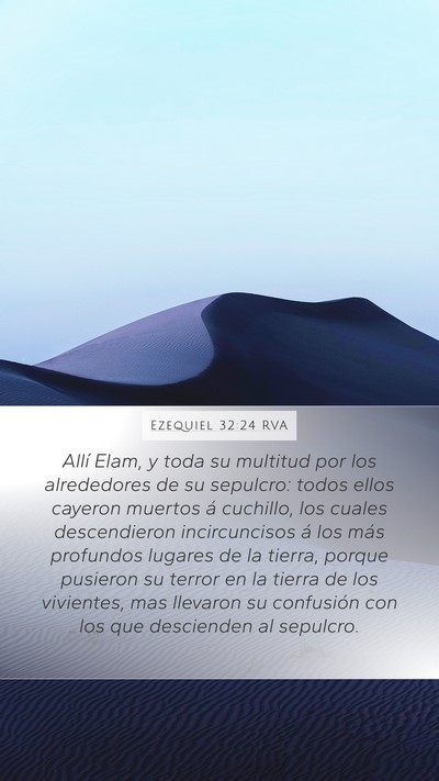 Ezequiel 32:24 RVA Bible Verse Image