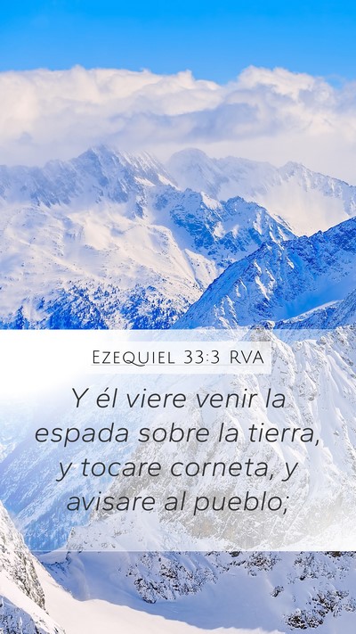 Ezequiel 33:3 RVA Bible Verse Image