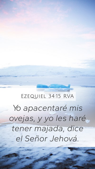 Ezequiel 34:15 RVA Bible Verse Image