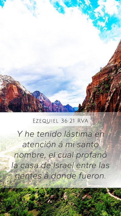 Ezequiel 36:21 RVA Bible Verse Image