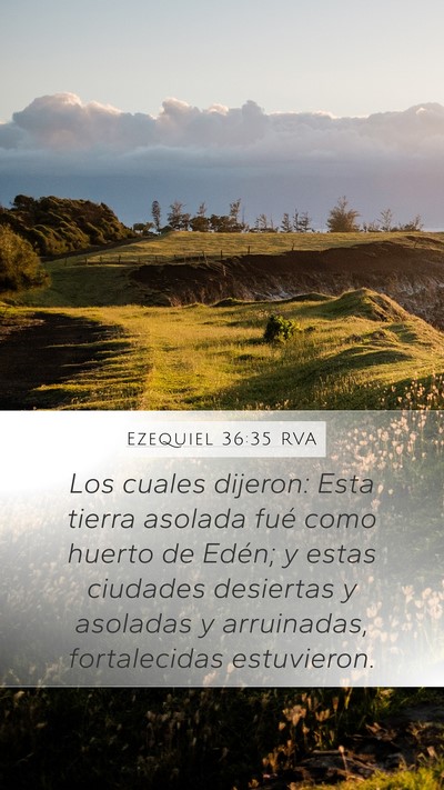Ezequiel 36:35 RVA Bible Verse Image